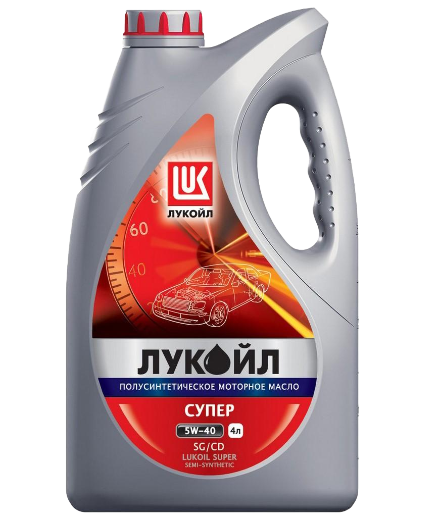 Моторное масло Лукойл Супер API SG/CD 5W-40, 4л